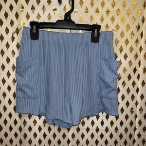 Blue blush athletic shorts size M